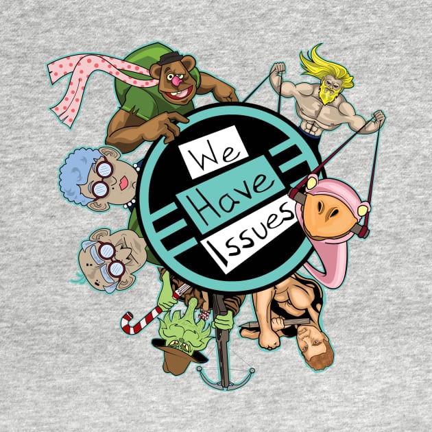 We Have Issues Podcast Logo by agrajag